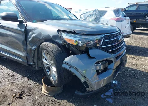 2022 Ford Explorer Xlt z USA, uszkodzony, nr VIN 1FMSK7DH8NGC51189